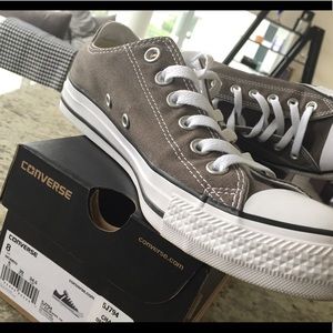 Gray womens size 8 Converse All-Star NEW shoes